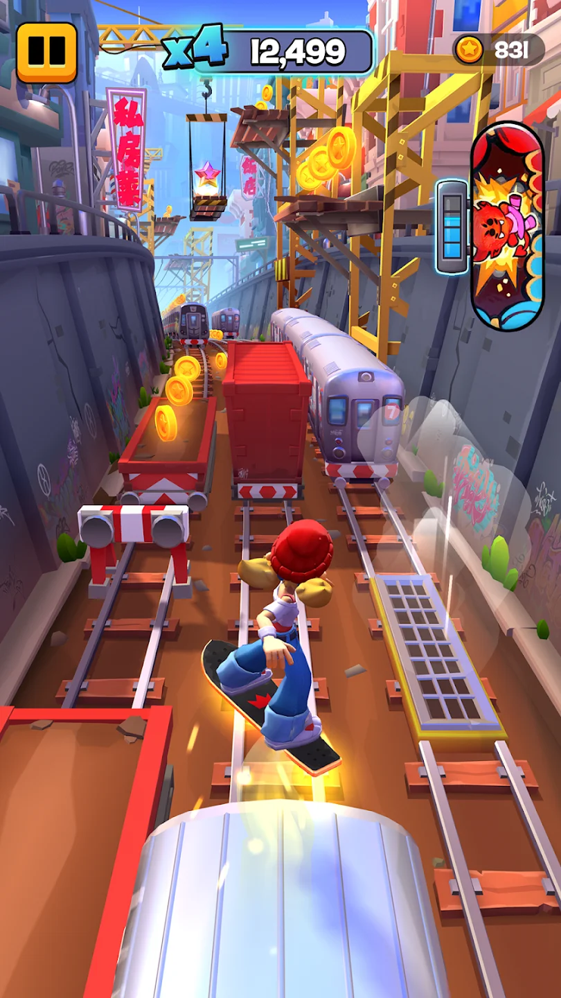 Subway Surfers City скриншот 4